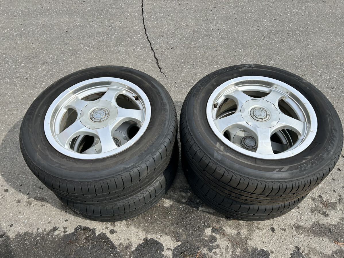 【引取り限定】ブリヂストン ルフトRV2 195/65R15 15インチ / BRIDGESTONE LUFT RV2 低燃費 ミニバン【セレナ】_画像1