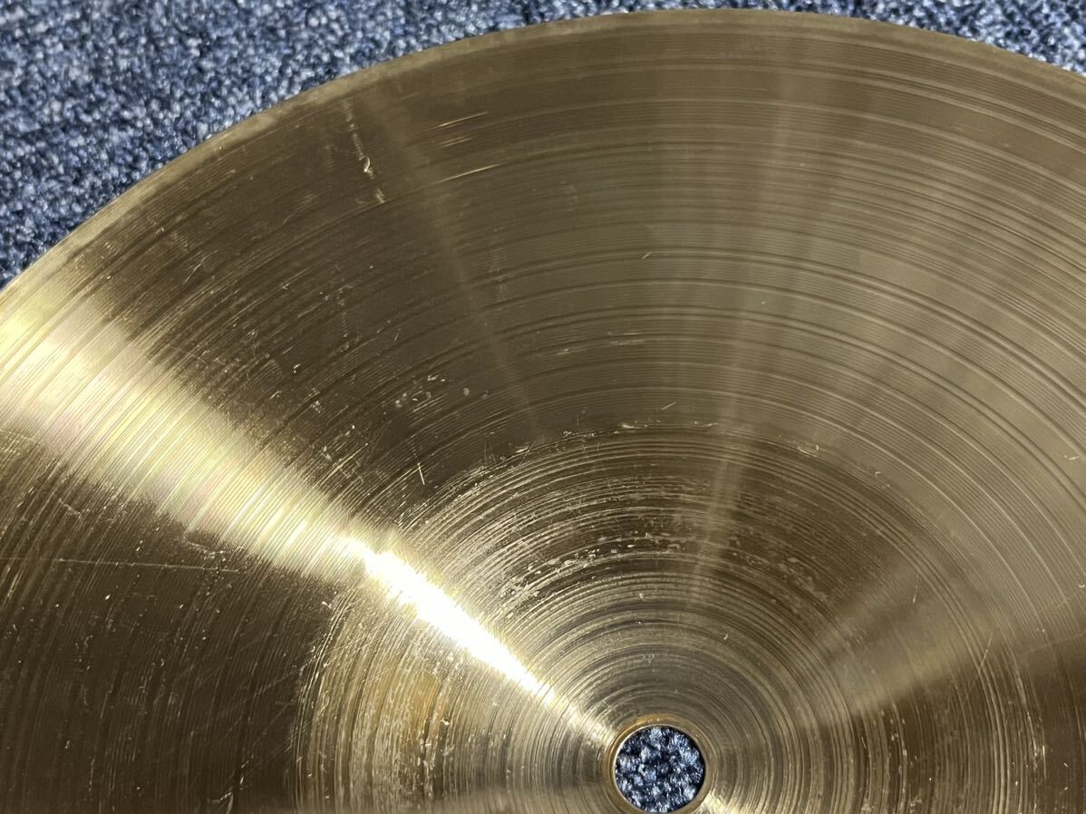 PAISTE 2002 10インチ SPLASH 赤ロゴ パイステ ビンテージの画像8