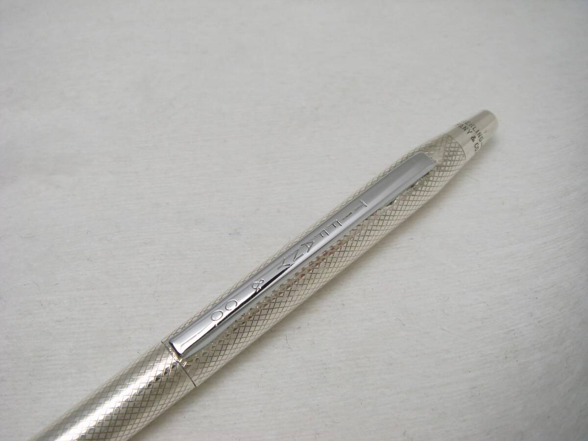 ティファニー 純銀軸のボールペン　きれいです_画像4
