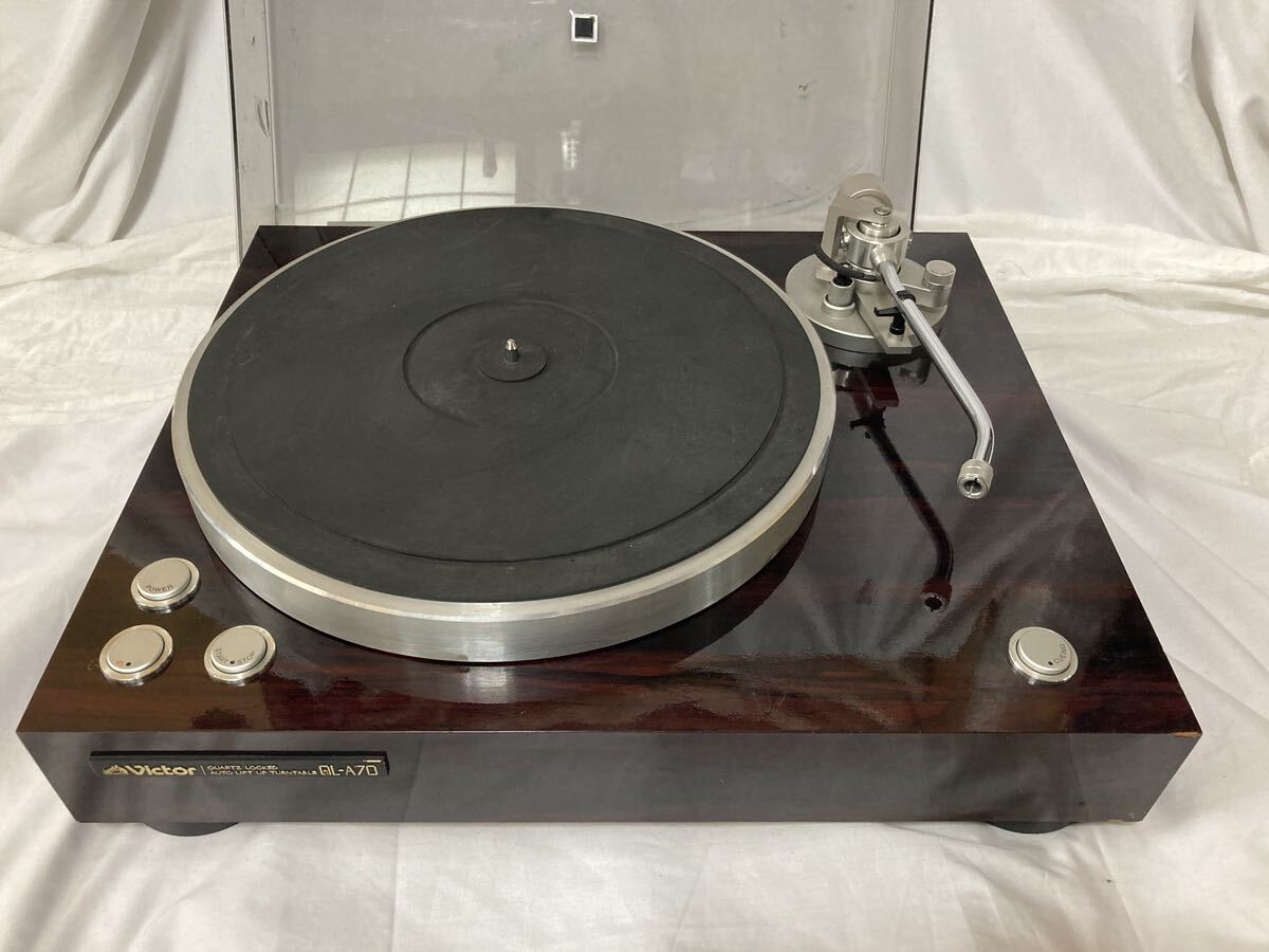 victor QL-A70 ターンテーブル レコードプレーヤー 音出し可_画像2