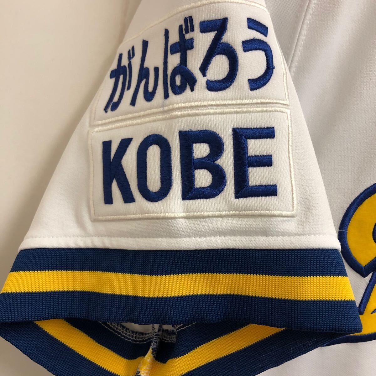 TC-2207 オリックス ブルーウェーブ イチロー レプリカユニフォーム ミズノ 野球 中古 がんばろうKOBE の画像5