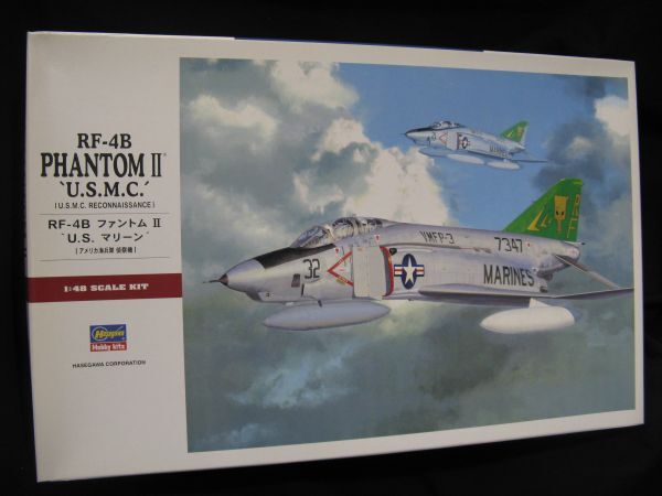 ★ ハセガワ 1/48 RF-4B ファントムⅡ ' U.S. マリーン '  [アメリカ海兵隊偵察機]   ★の画像1