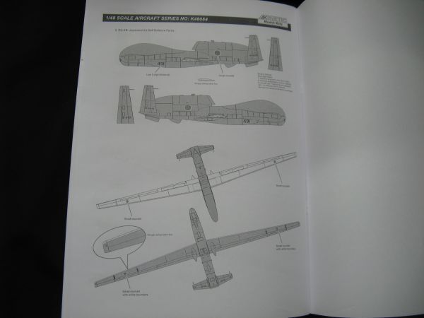 ★ キネティック 1/48    RQ-4 グローバルホーク  無人航空機  ★の画像7