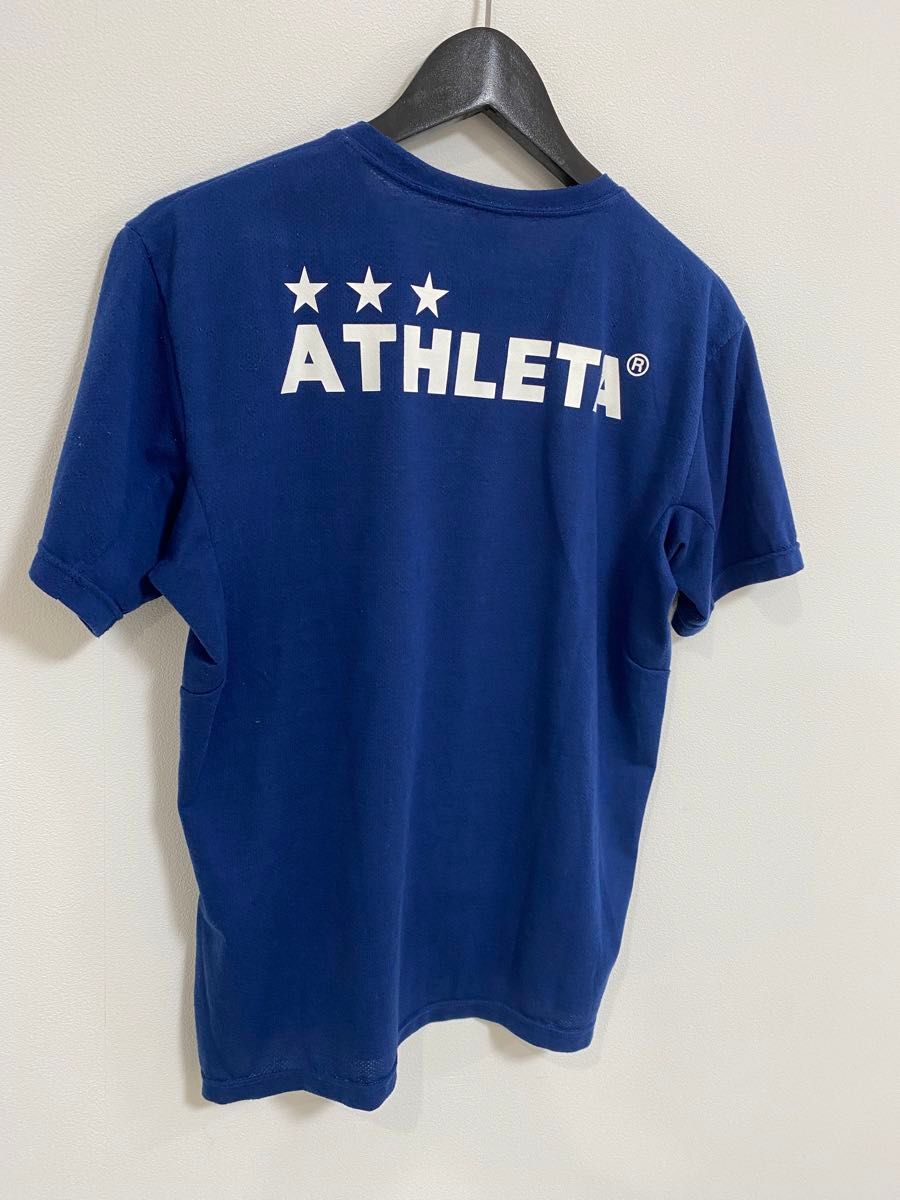 【M】2枚セット ATHLETA アスレタ プラクティスシャツ ブルー ネイビー トレーニングシャツ