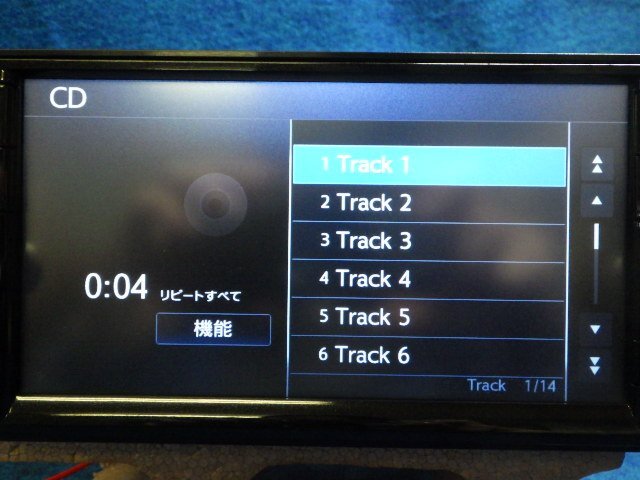 ニッサン純正メモリーナビ　MC315D-W　2018年データ　フルセグ　DVD再生　Bluetooth　GPS・TVアンテナ欠品　動作確認済み　(AD) 東毛_画像5