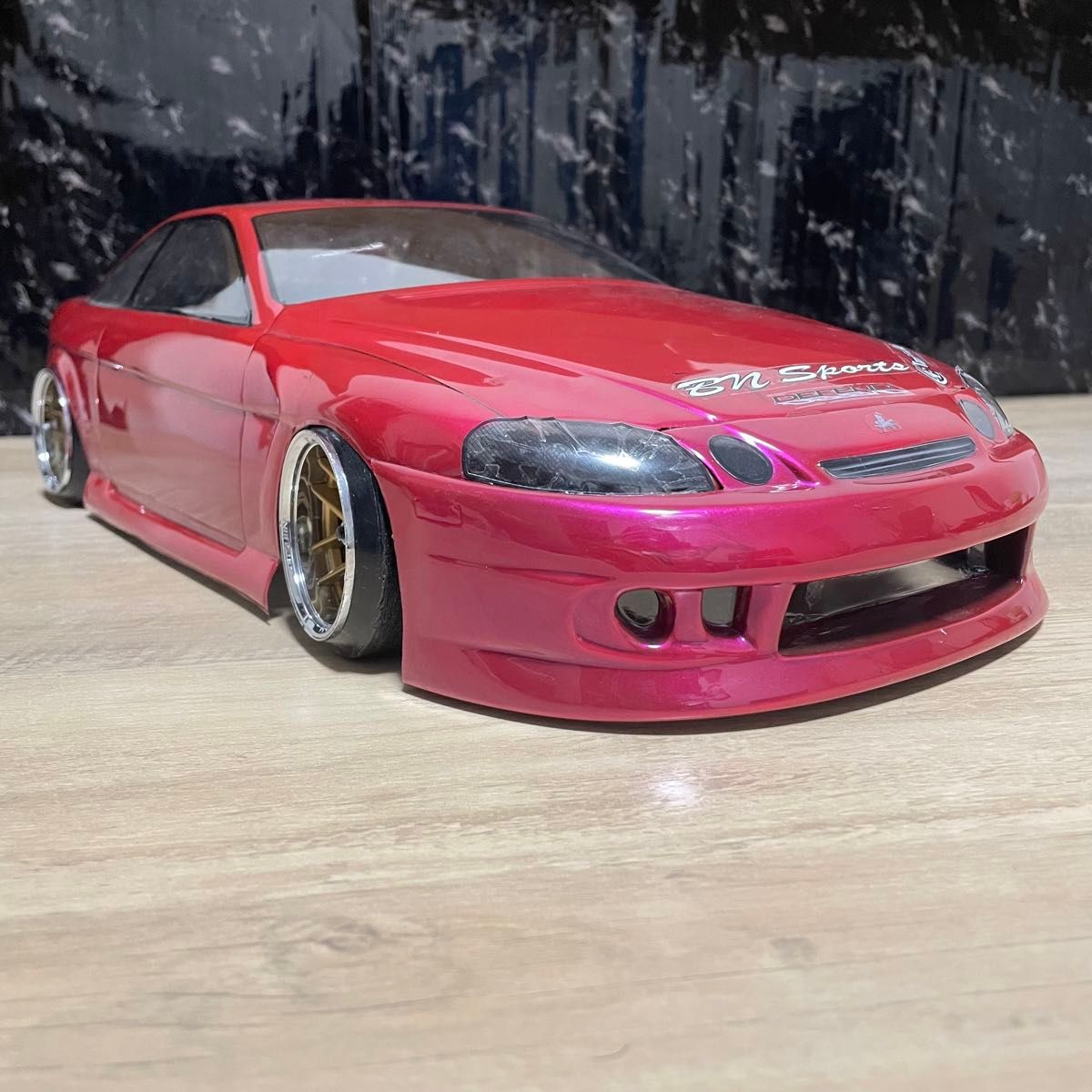 トヨタ ソアラ ドリフト 1/10 ラジコン ボディ rc ドリフト 塗装 トヨタ ソアラ ドリフト 1/10 ラジコン ボディ rc ドリフト 塗装
