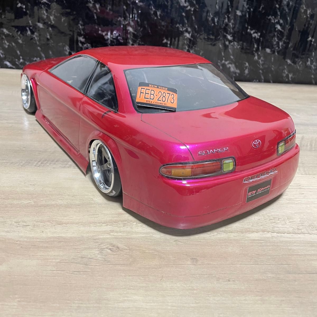 トヨタ ソアラ ドリフト 1/10 ラジコン ボディ rc ドリフト 塗装 トヨタ ソアラ ドリフト 1/10 ラジコン ボディ rc ドリフト 塗装