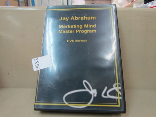 л3632 AS 【DVD-Rのみ】jay Abraham ジェイ エイブラハイム Marketing Mind Master Programの画像1