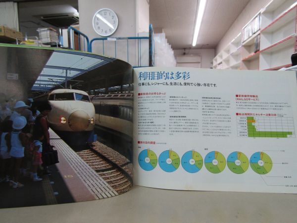 3666　AS 新幹線17年のあゆみと現状 カタログ パンフレット　鉄道資料_画像3
