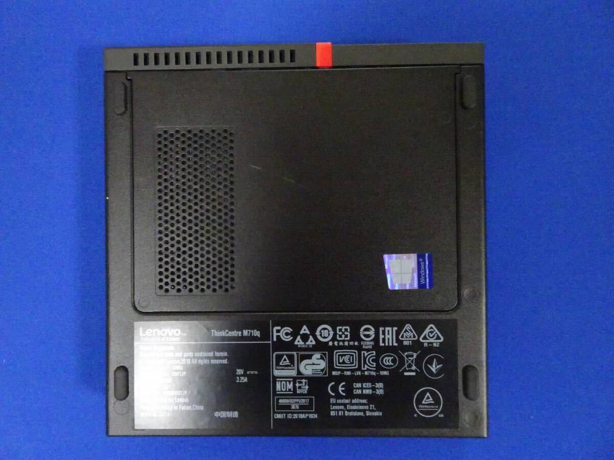 ③Lenovo ThinkCentre M710q Tiny CPU:Corei3 MEMORY:16GB SSD:PCIe256GB Win11PRO_画像7