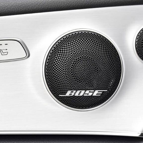 BOSE スピーカー エンブレム ４個 ボーズ スピーカー ステッカー ロゴ ニッサン トヨタ ホンダ マツダ ダイハツ スバル ボーズエンブレム_画像7