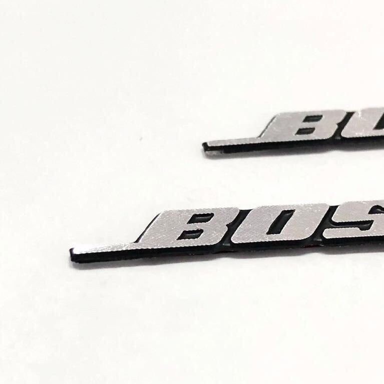 BOSE スピーカーエンブレム ２個 ボーズ ステッカー ニッサン トヨタ ホンダ マツダ スバル スズキ BOSEエンブレム ボーズ スピーカー_画像4