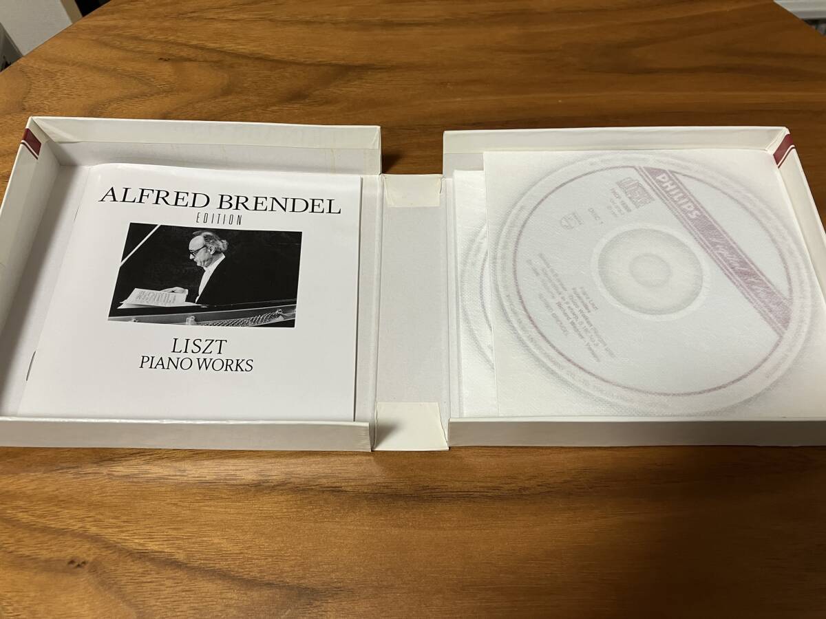 Alfred Brendel アルフレッド・ブレンデル / Liszt Piano Works リスト ピアノ作品集 / 7CD / 国内盤 PHCP-10300～6_画像2