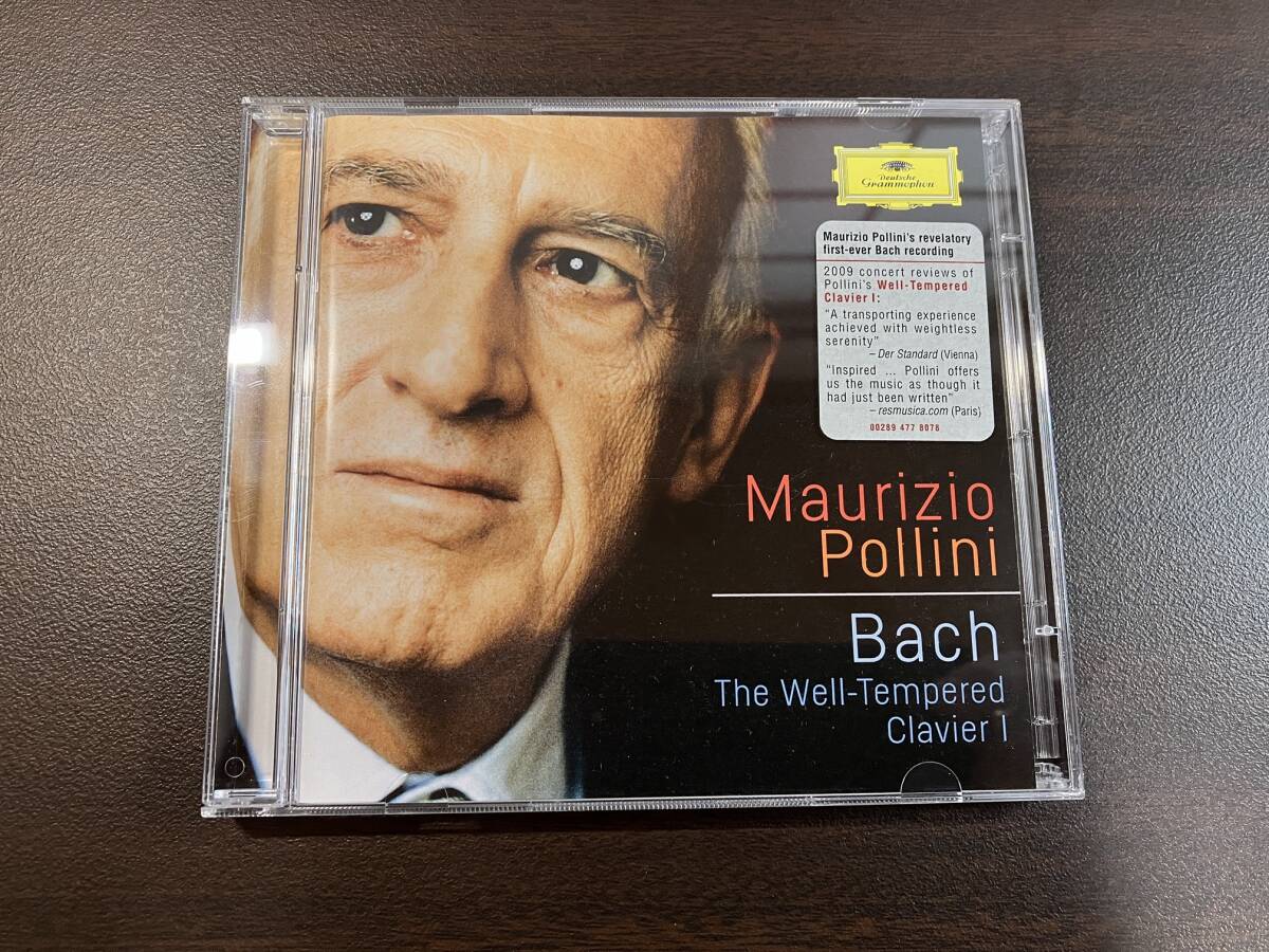 Maurizio Pollini マウリツィオ・ポリーニ / Bach: The Well-Tempered Clavier I バッハ: 平均律クラヴィーア曲集第1巻 / 2CDの画像1