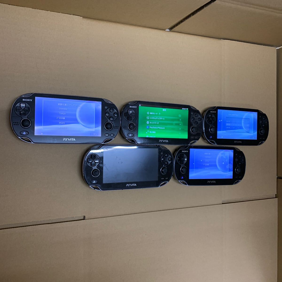 SONY PS Vita プレイステーション ヴィータ PCH-1000 まとめ ジャンク扱い 0306-239_画像2