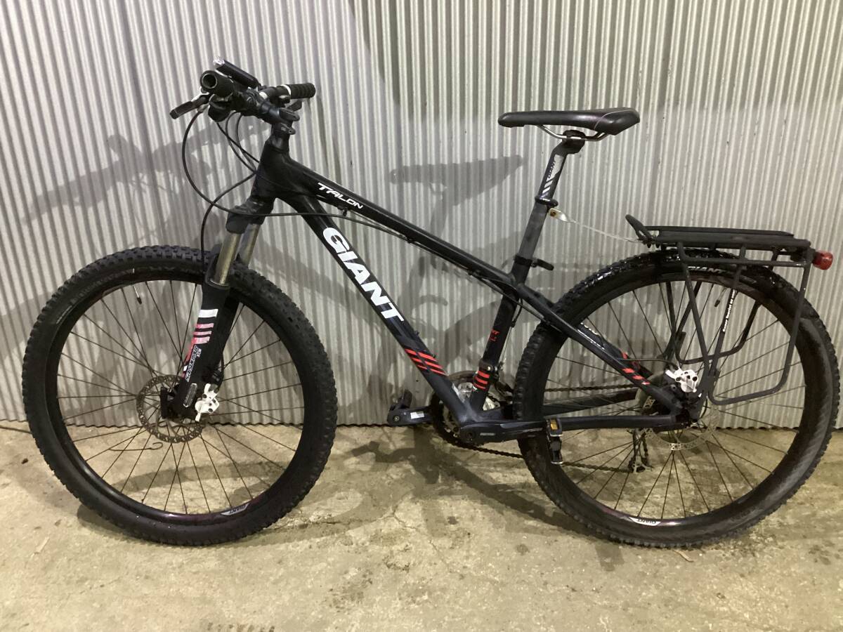 GIANT マウンテンバイク シマノ ディスクブレーキ TALON 27.5 MTB 走行可能　整備前提車　中古現状品　Sサイズ　_画像2