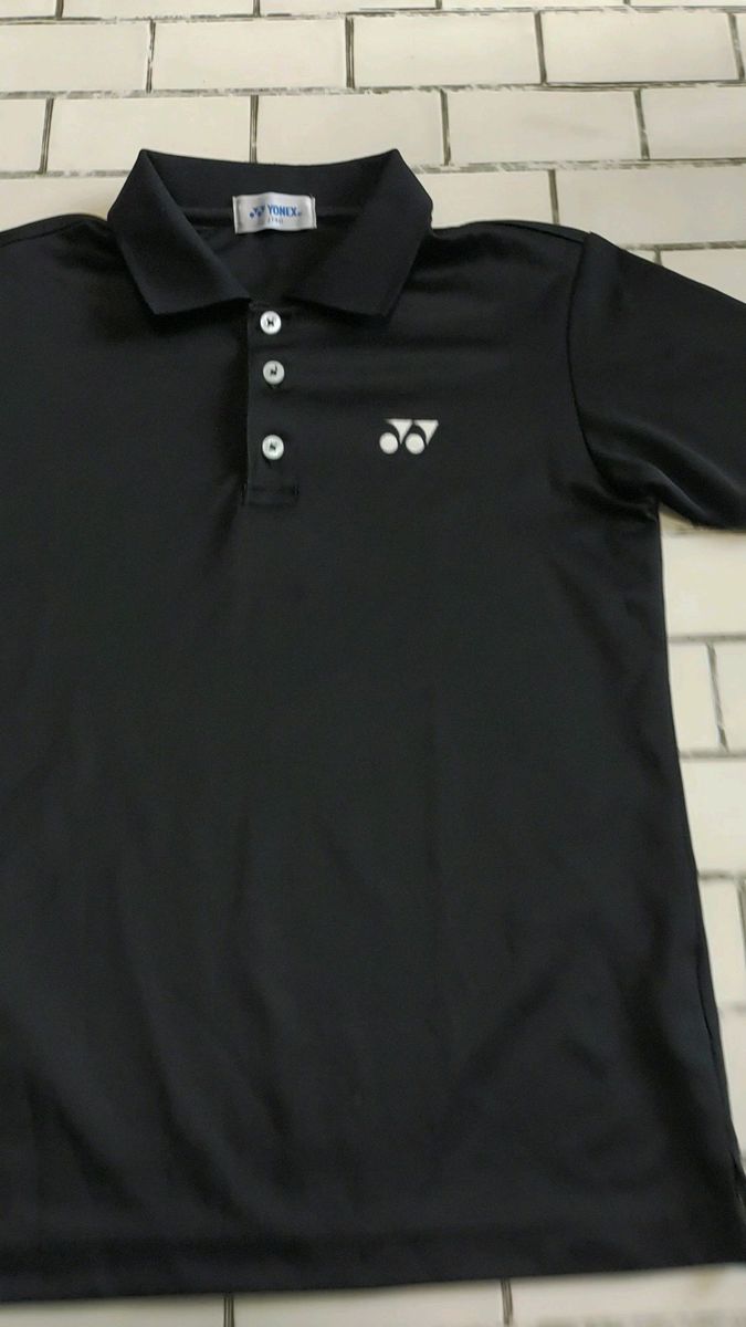 ヨネックス　140サイズ　 YONEX　 半袖ポロシャツ　 ポロシャツ　 半袖　 バドミントン　 テニス　 ウェア