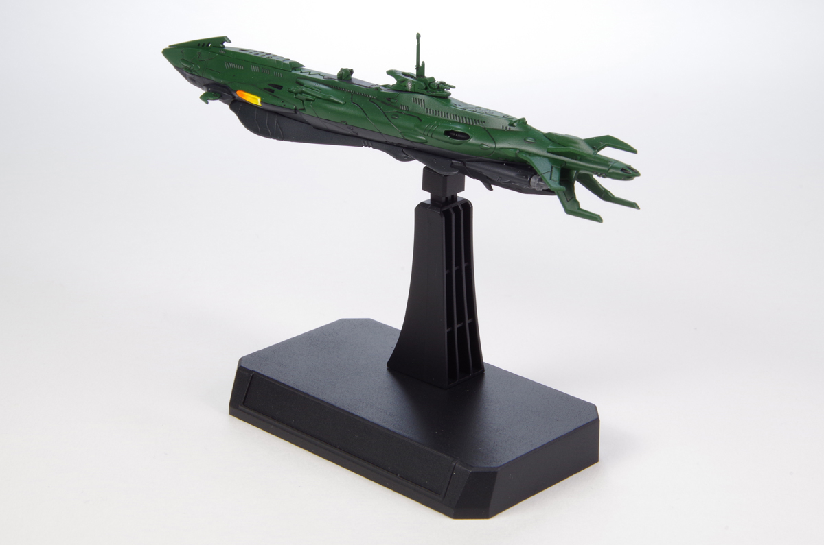 1/1000 次元潜航艦 全塗装 完成品 単品 一隻 ■ 次元潜航艦セット ガミラス ■ 宇宙戦艦ヤマト2202 プラモデル_画像7