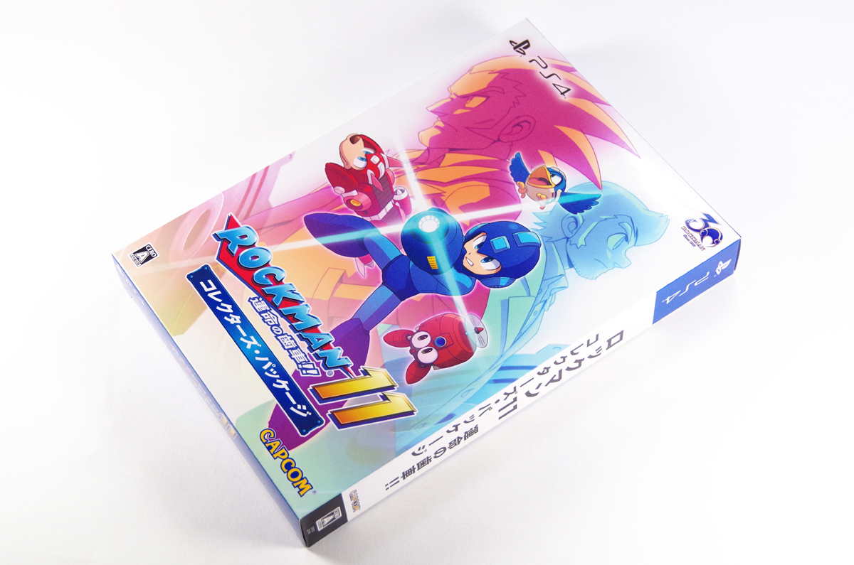 【PS4ソフト】 ロックマン11 運命の歯車!! コレクターズ・パッケージ ＆ オリジナルハンドブック set ■ アクション CAPCOM ■ Mega Man 11_画像2