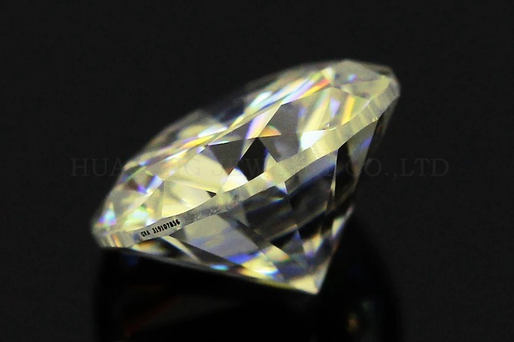 即決　新品　卸売り　モアッサナイト　ルース　1.0ｃｔ　6.5ｍｍ　 Dカラー　VVS1　 人工ダイヤモンド　鑑定書付き_ガードルにシリアルナンバーの刻印あり