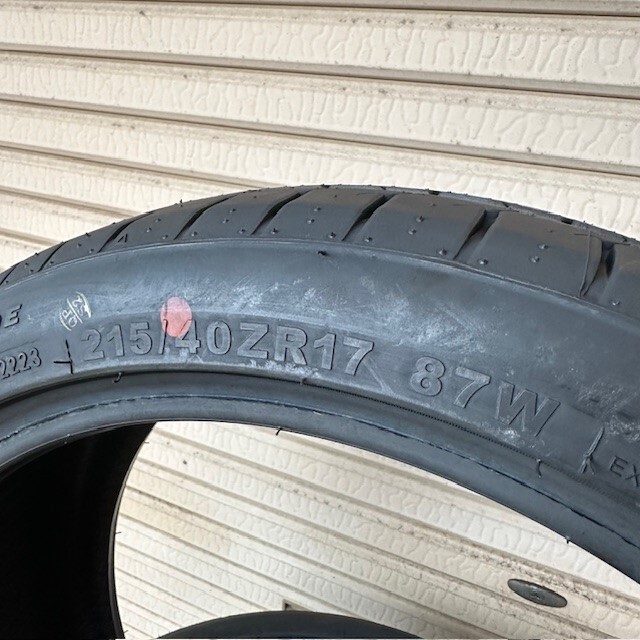 新品　215/40R17　SUNWIDE　RS-ONE　215/40/17　4本セット　サマ－タイヤ　【来店交換も大歓迎】_画像3