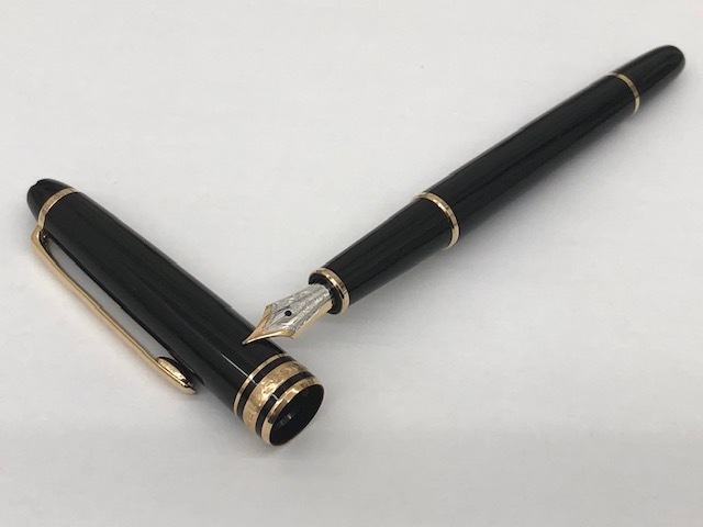 未使用 ★MONTBLANC モンブラン MEISTERSTUCK マイスターシュテック EF★ 4810 ペン先14K 585 ◇13245_画像1