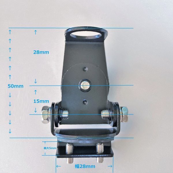新品 送料込 モービル基台 小型基台 無線アンテナ アンテナマウント トランク リヤゲート ボンネット アマチュア無線_画像6