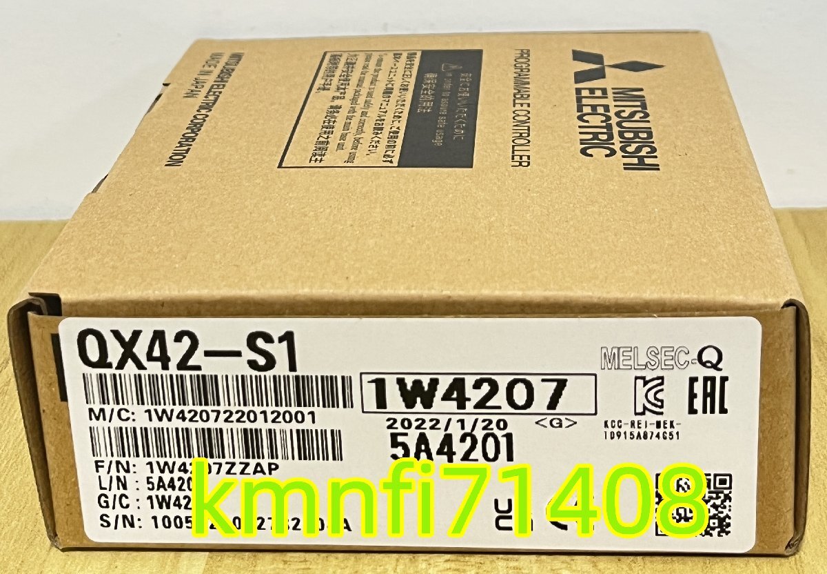 【新品★Ｔ番号適格請求】三菱　PLC QX42-S1　シーケンサー　★６ヶ月保証