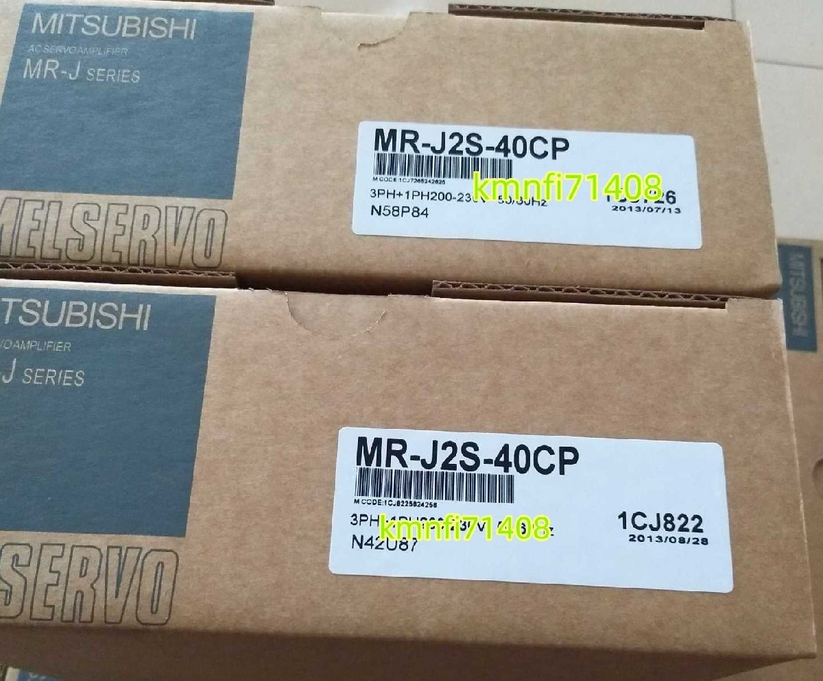 【新品】三菱 MR-J2S-40CP　サーボアンプ★保証6ヶ月