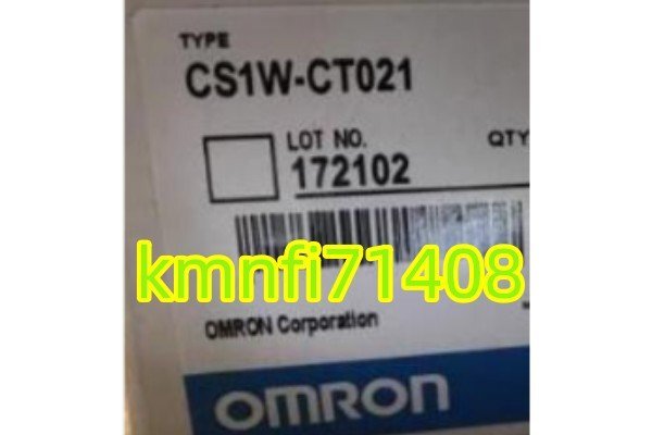 【新品★Ｔ番号適格請求】オムロン プログラマブルコントローラ CS1W-CT021 ★６ヶ月保証