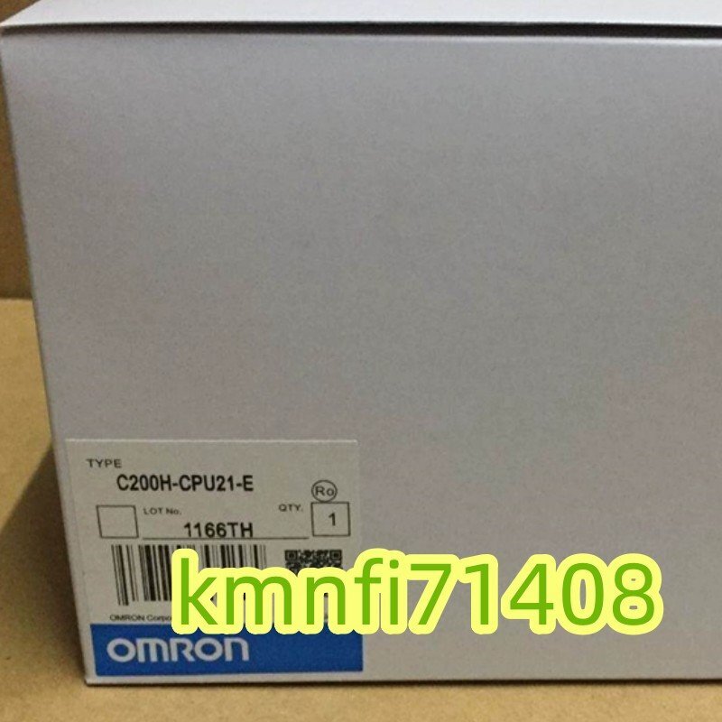 【新品★Ｔ番号適格請求】オムロン C200H-CPU21-E プログラマブルコントローラ ★６ヶ月保証