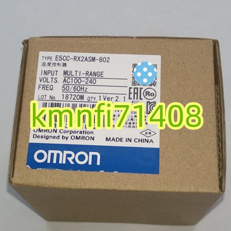 【新品★Ｔ番号適格請求】オムロン E5CC-RX2ASM-802　温度調節器 ★６ヶ月保証