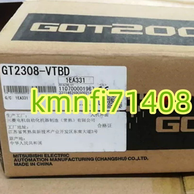 【新品★Ｔ番号適格請求】三菱電機 表示器 GT2308-VTBD タッチパネル ★保証6ヶ月