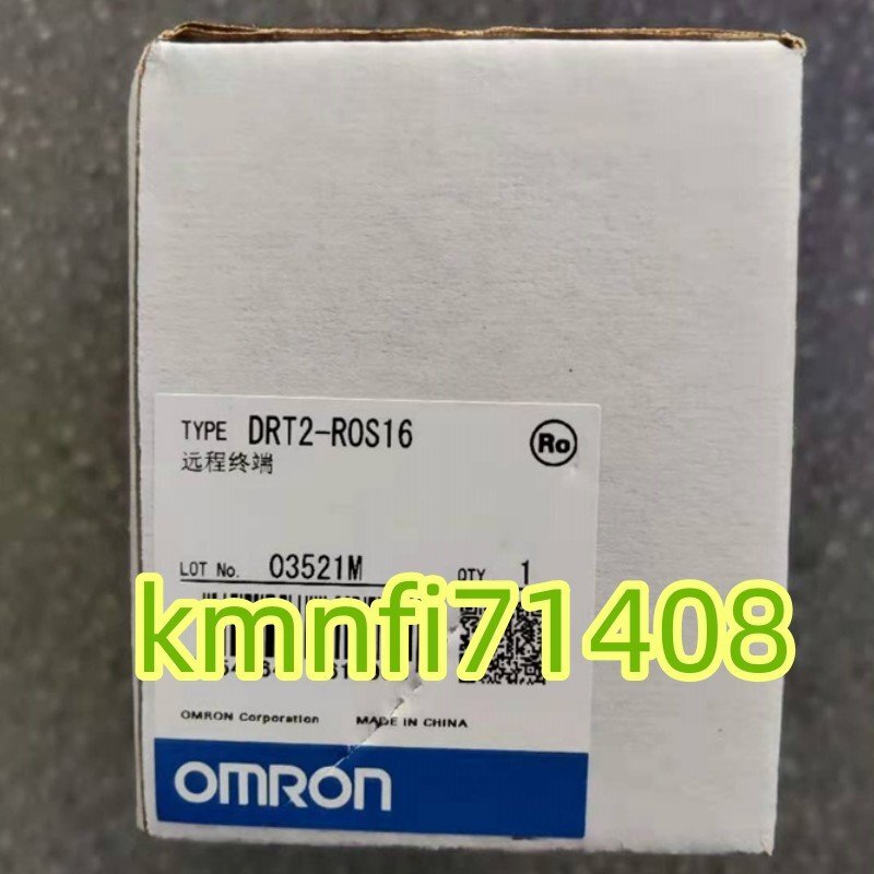 【新品★Ｔ番号適格請求】 オムロン プログラマブルコントローラ　DRT2-ROS16 ★6ヶ月保証