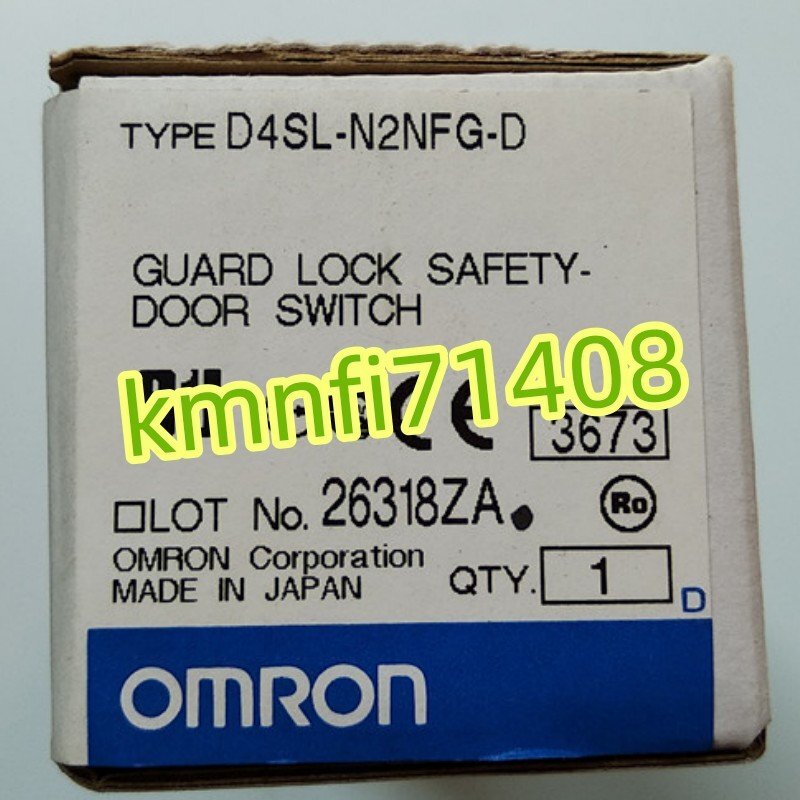 【新品★Ｔ番号適格請求】 オムロン D4SL-N2NFG-D 小形電磁ロック ★6ヶ月保証