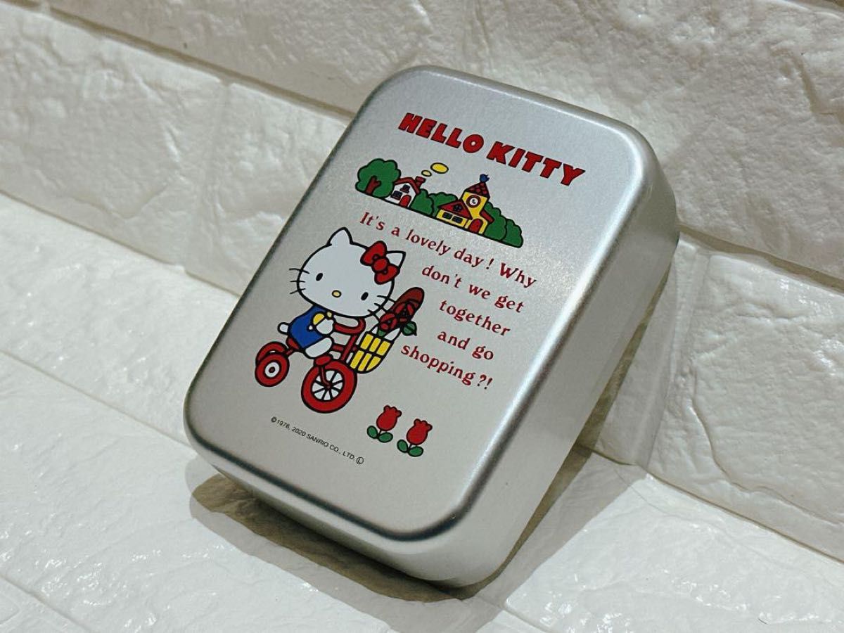 HELLO KITTYなつかしのアイテムコレクションアルミのお弁当箱 サンリオ ランチボックス 昭和レトロ ハローキティ新品未使用