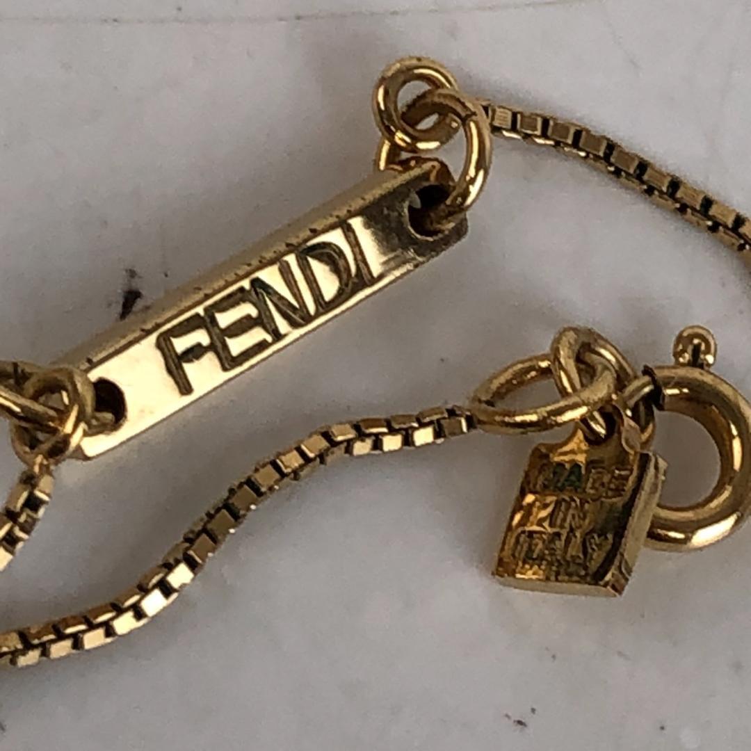 FENDI フェンディ ネックレス アクセサリー ゴールド レディース ブランド_画像6