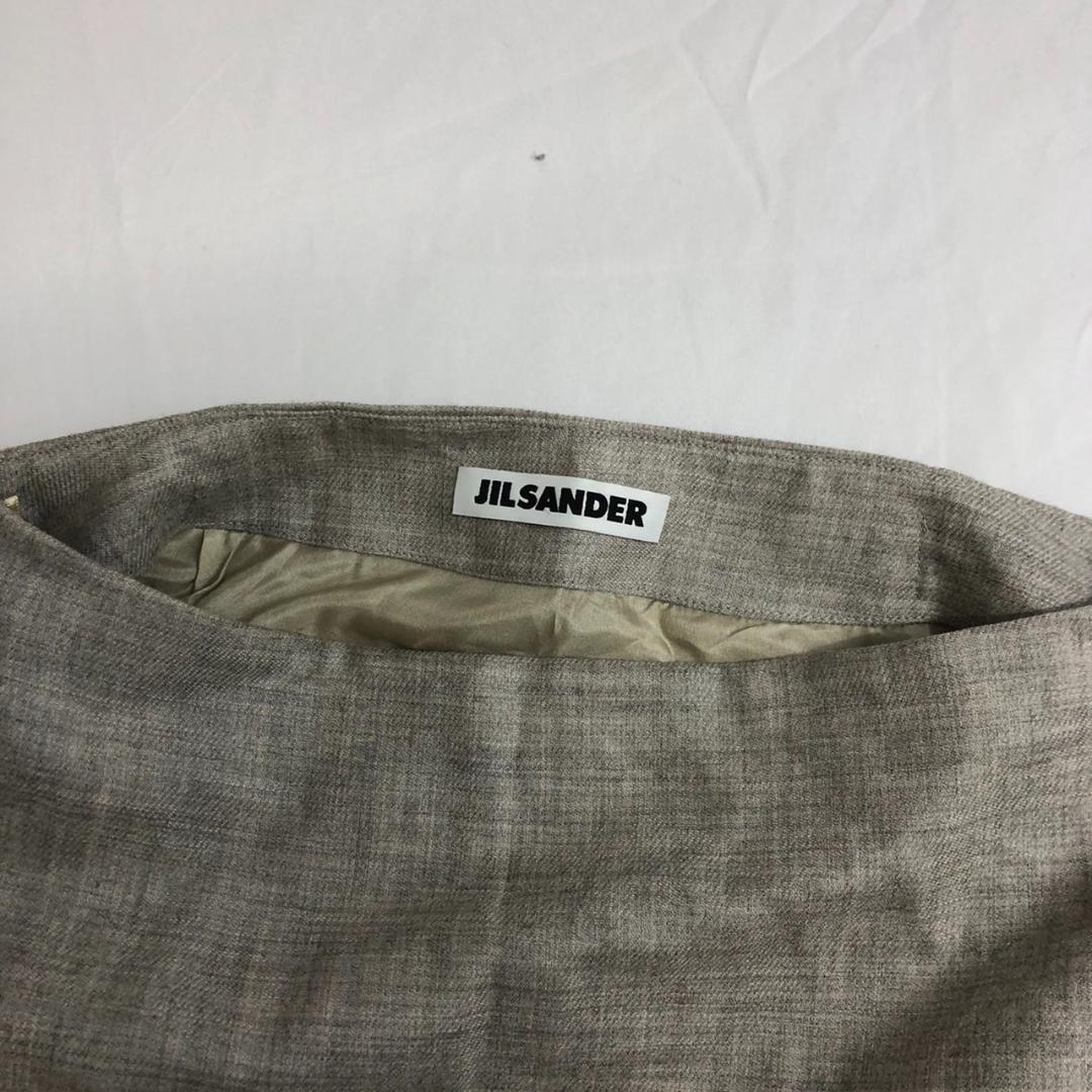 JIL SANDER ジルサンダー スカート グレー レディース ブランド_画像3