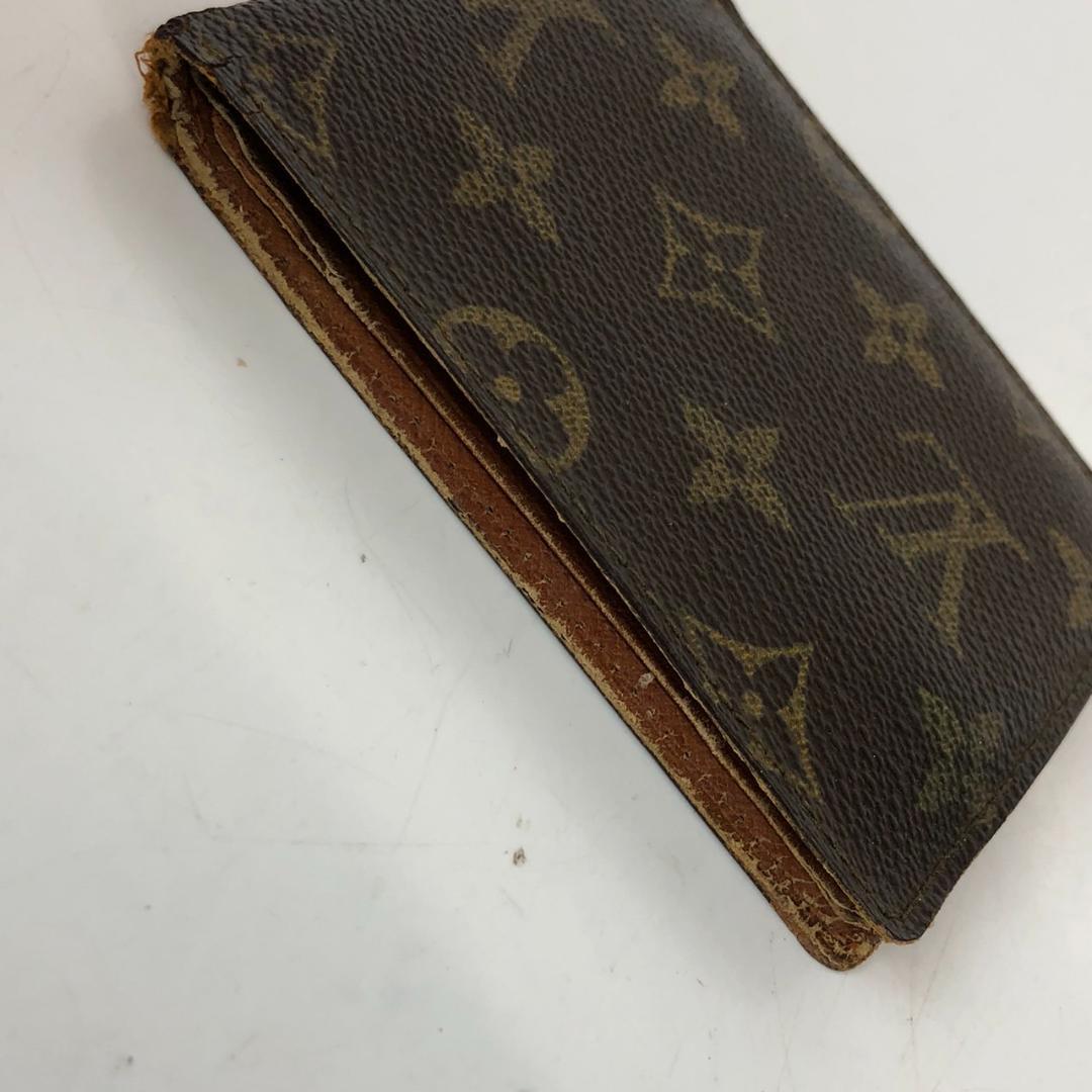 LOUIS VUITTON ルイヴィトン モノグラム 二つ折り財布 ブランドの画像4