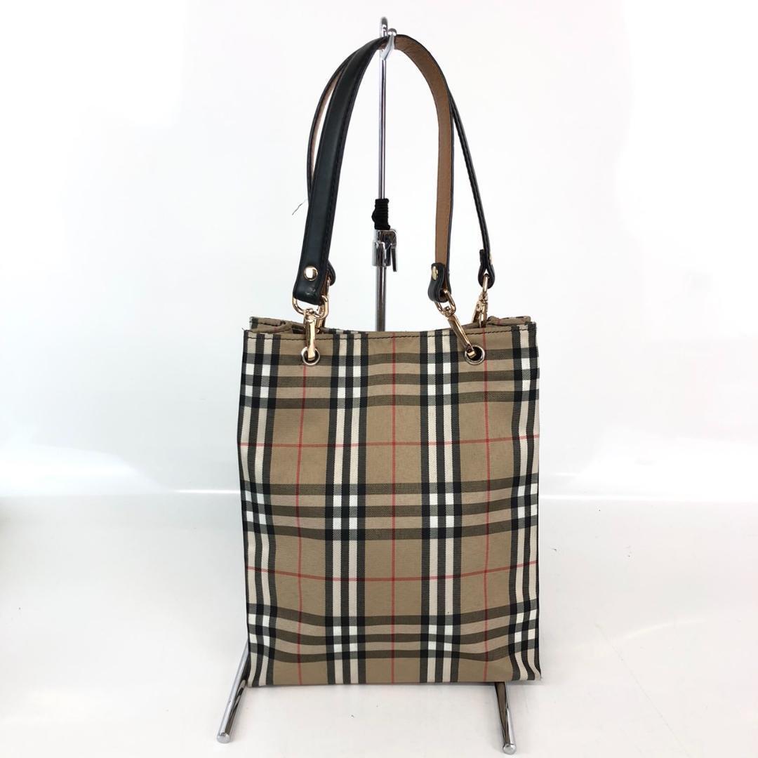 BURBERRY バーバリー チェック柄 ハンドバッグ レディース ブランド 鞄 