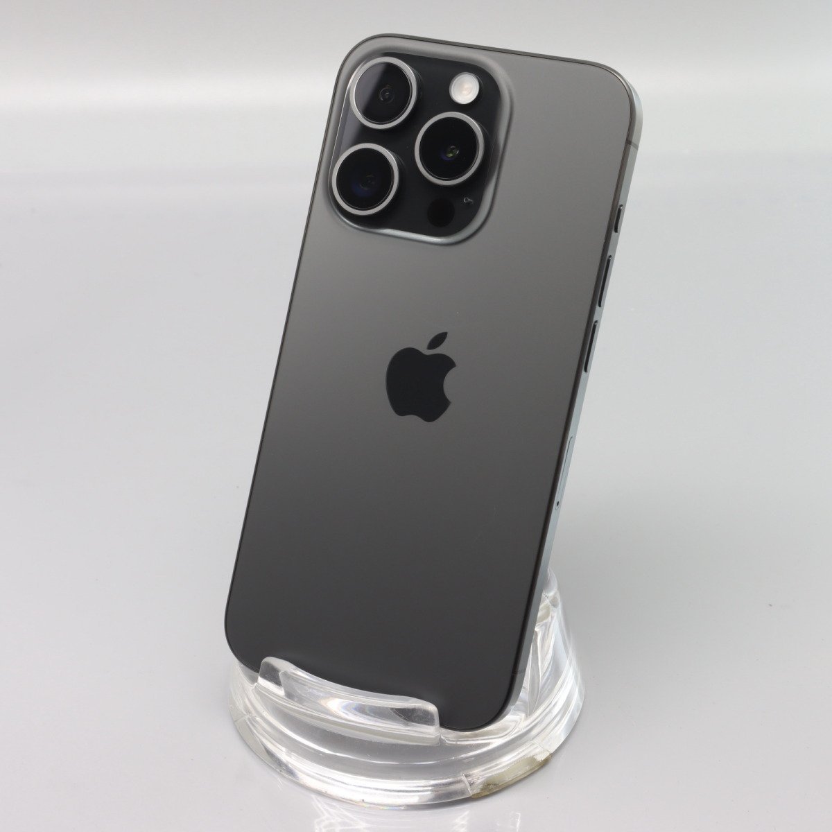 Apple iPhone15 Pro 128GB ブラックチタニウム A3101 MTU73J/A バッテリ100% ■SIMフリー★Joshin5825【1円開始・送料無料】