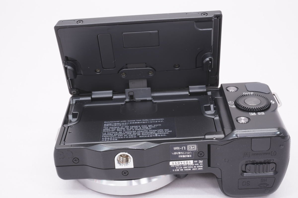 ミラーレスカメラ NEX-5K(B) ズームレンズキット ブラック ■SONY★Joshin(ジャンク)6312【1円開始・送料無料】_画像4