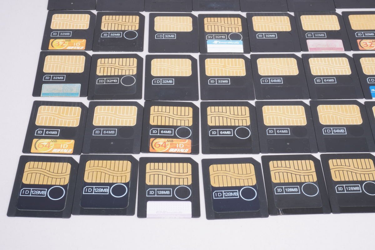  memory card Smart Media 8MB~128MB 84 pieces set # Manufacturers various *Joshin( Junk )386Z[1 jpy beginning * free shipping ]