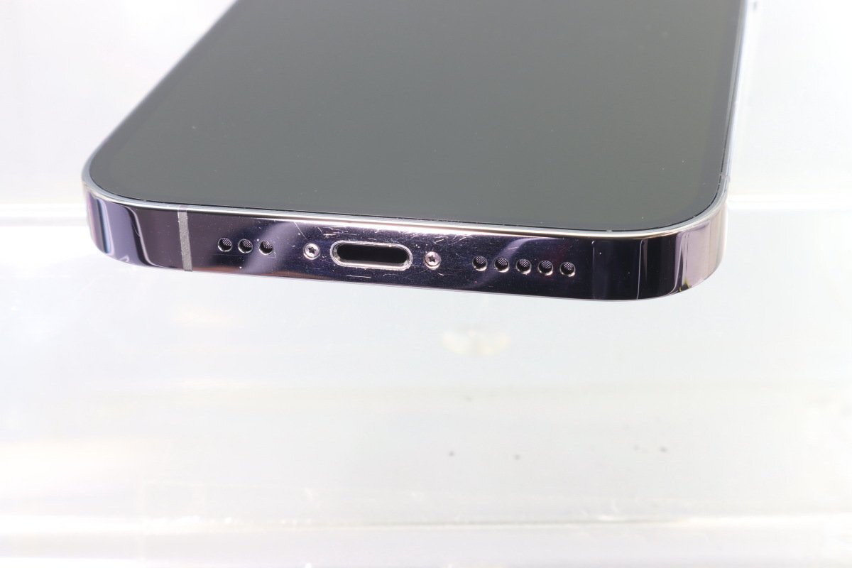 Apple iPhone14 Pro 256GB Deep Purple A2889 MQ1E3J/A バッテリ93% ■SIMフリー★Joshin4271【1円開始・送料無料】の画像6