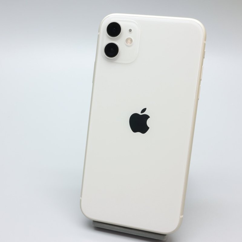 Apple iPhone11 128GB White A2221 MWM22J/A バッテリ83% ■SIMフリー★Joshin6301【1円開始・送料無料】