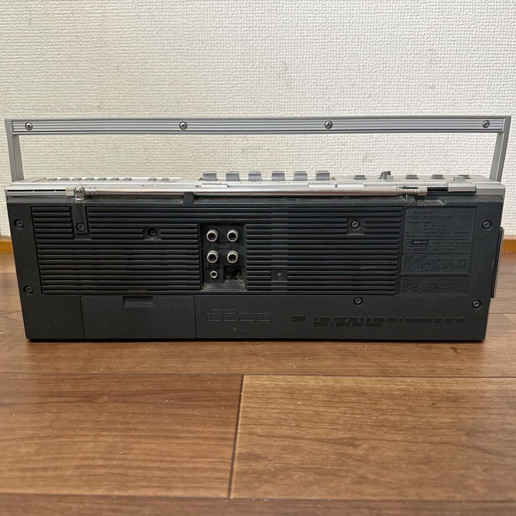 SONY ソニー ラジカセ ステレオカセットレコーダー CFS-10 FM/AM 受信ok_画像6