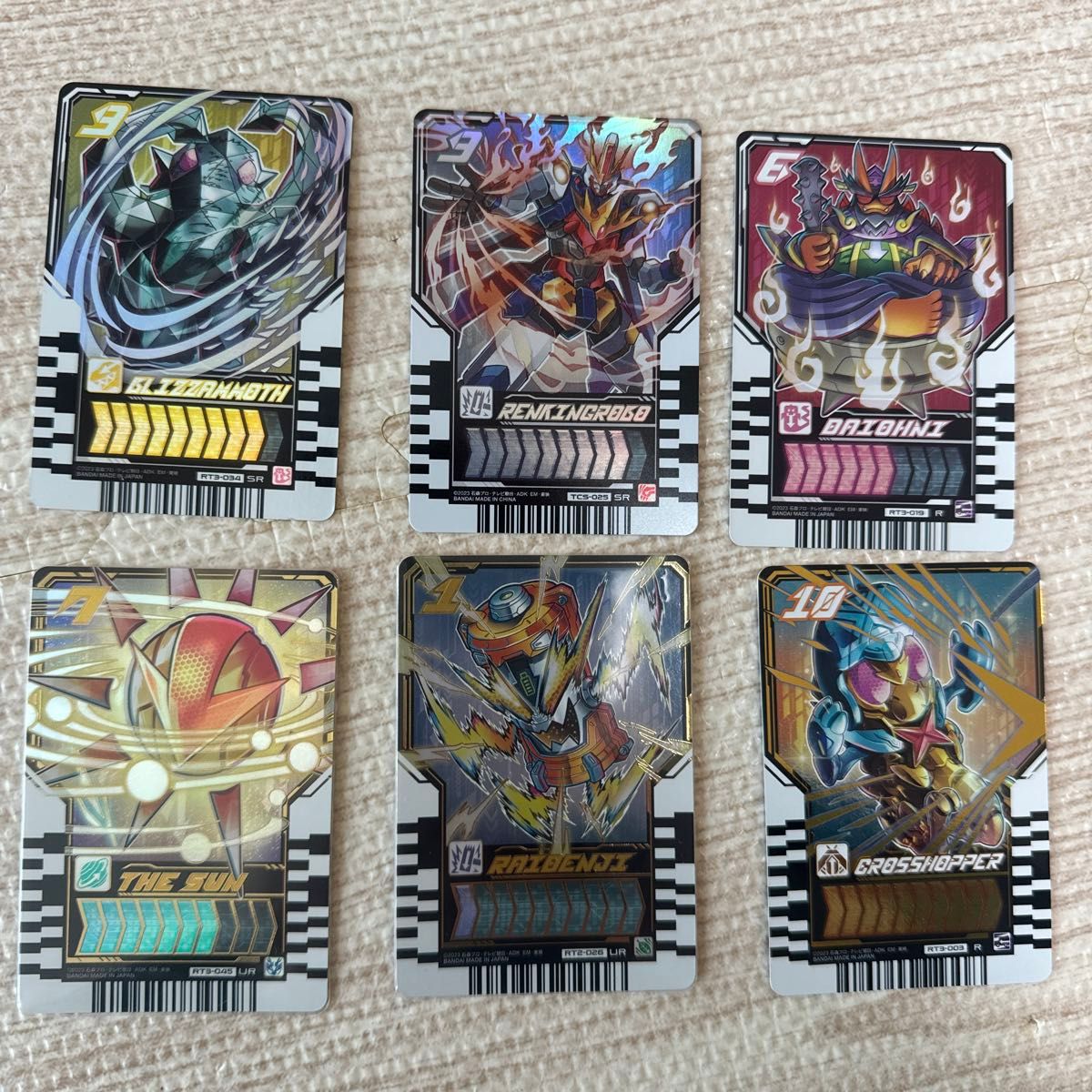 ライド ケミートレカ 3 P パラレル　テンライナー　ナンバー10 仮面ライダーガッチャード