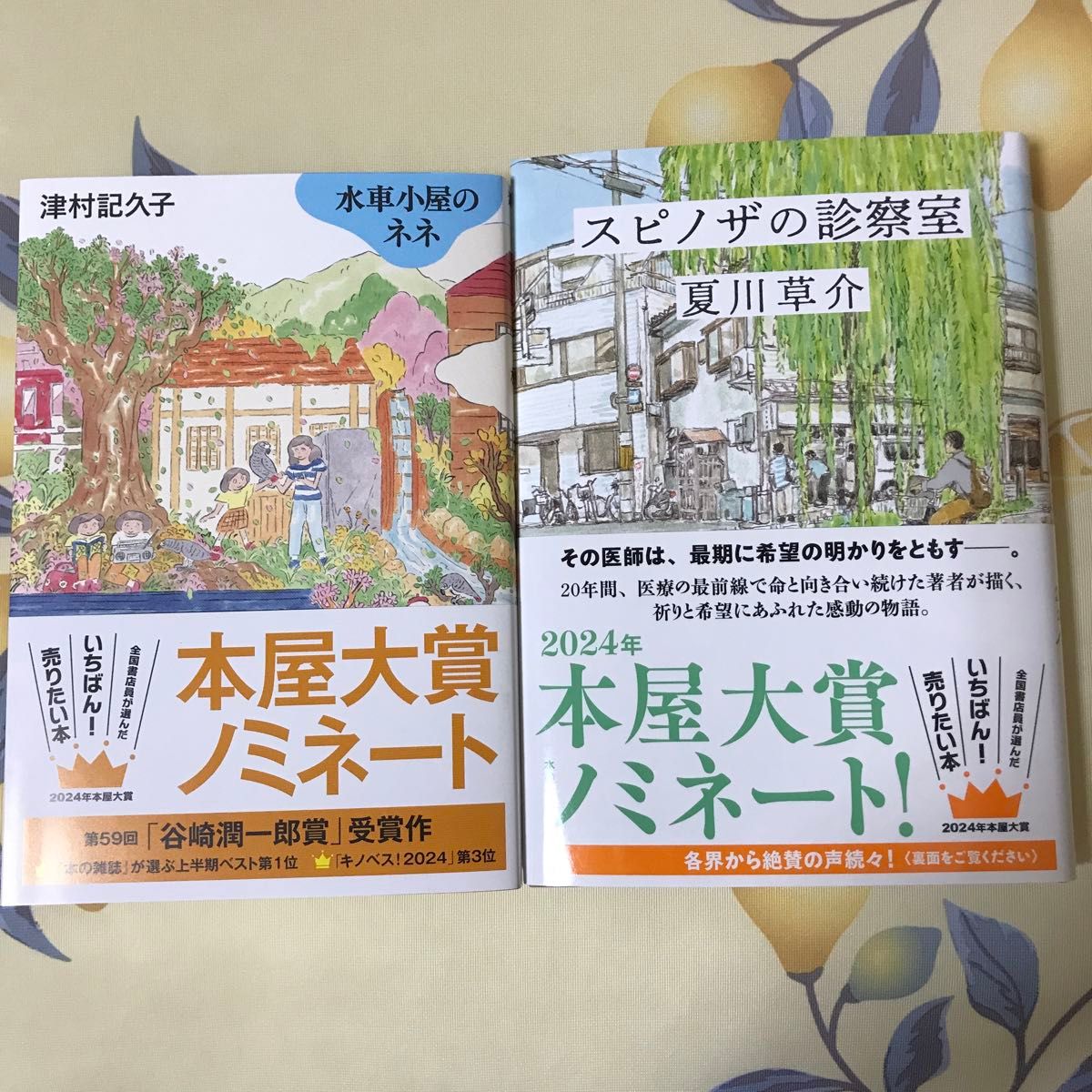 水車小屋のネネ　津村記久子　スピノザの診察室　夏川草介