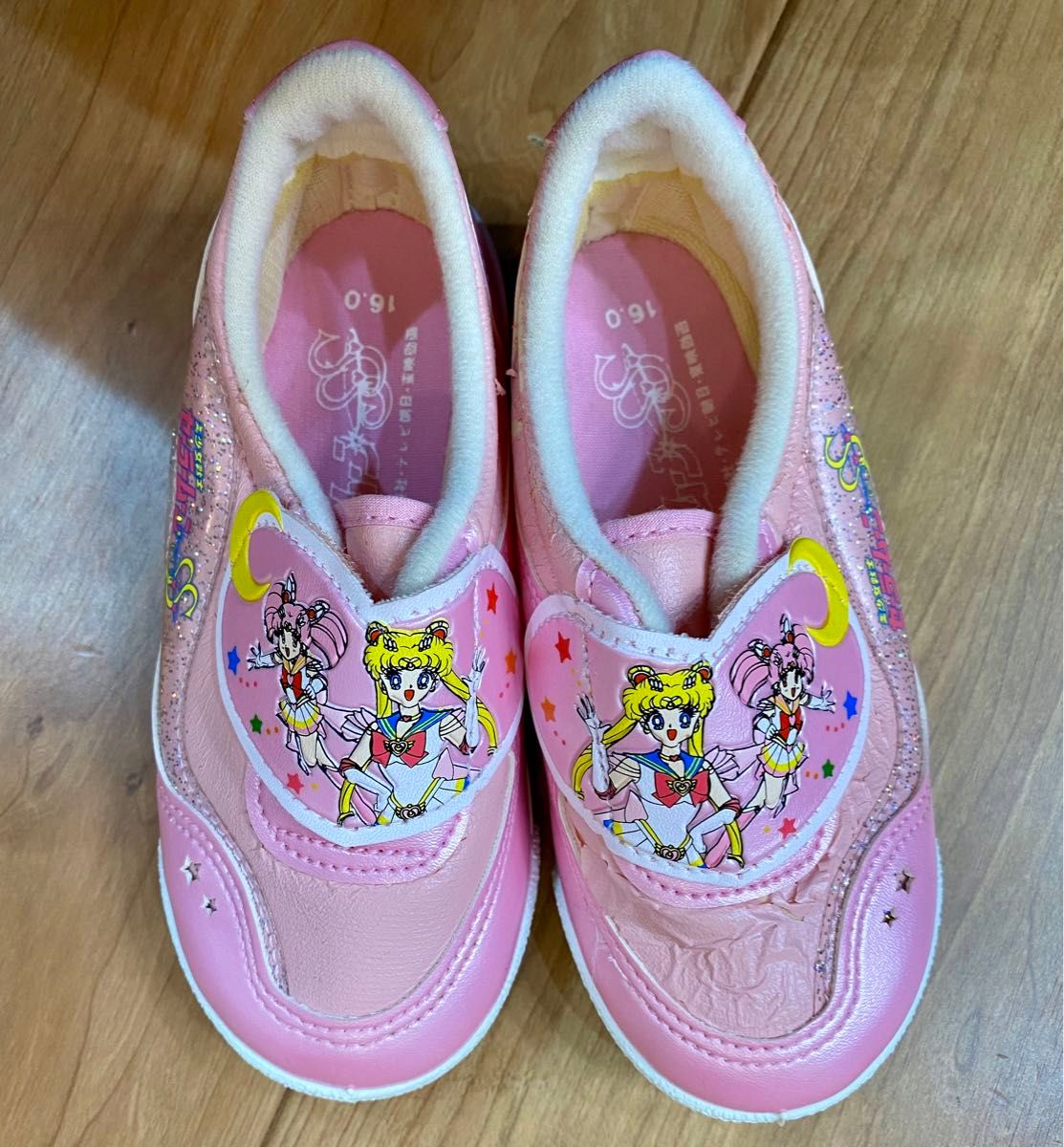 セーラームーンピンクスニーカー 16センチ|Yahoo!フリマ(旧 セーラームーンピンクスニーカー 16センチ|Yahoo!フリマ(旧