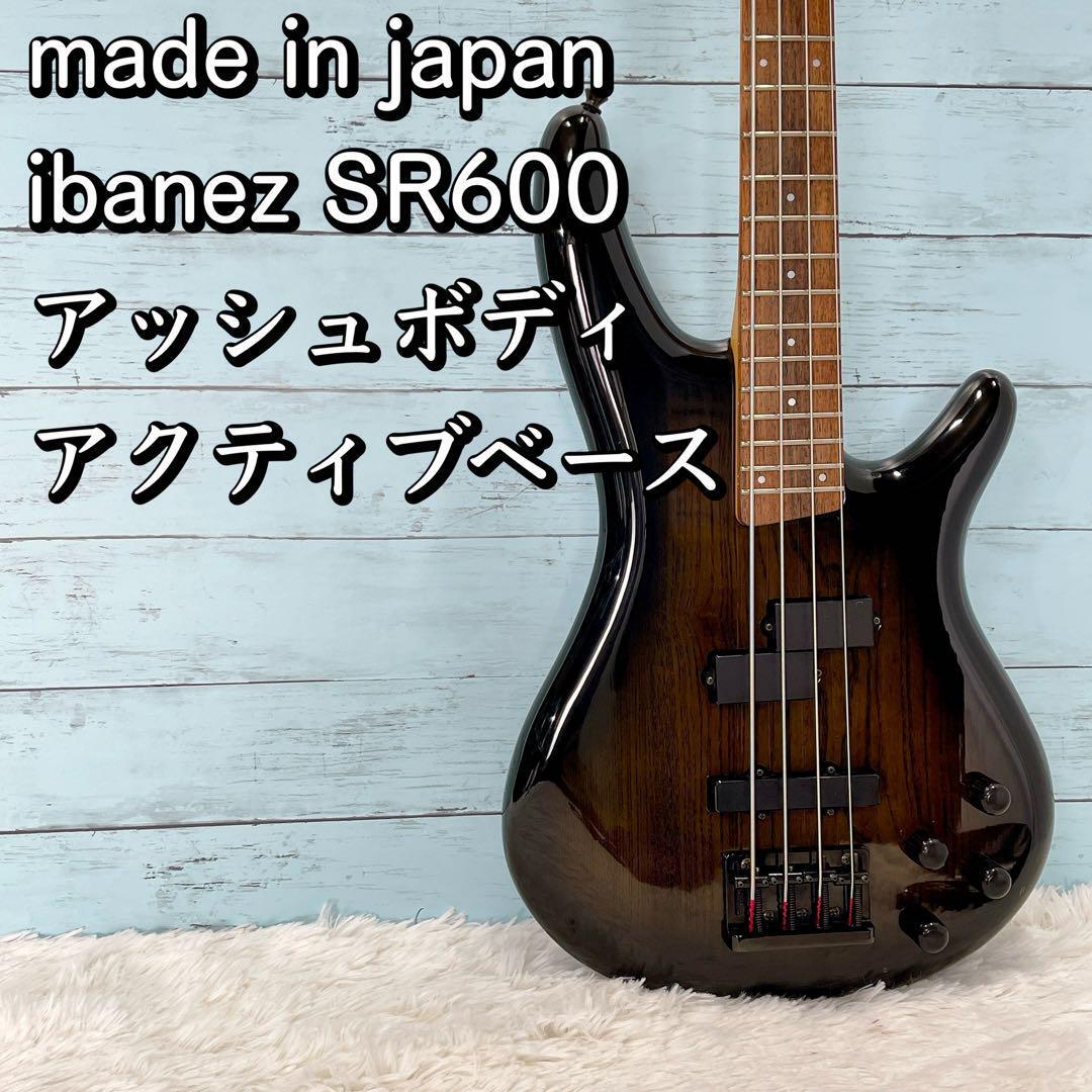  сделано в Японии  ibanez SR600 ... корпус    ACTIVE   база 